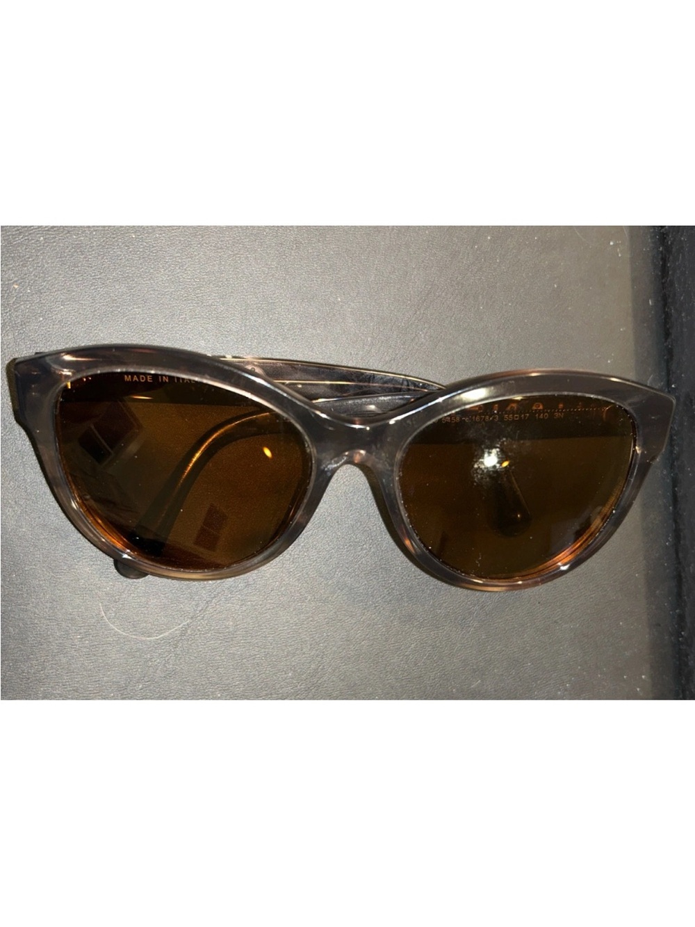 CHANEL Brown Cat-Eye Sunglass Frame Only